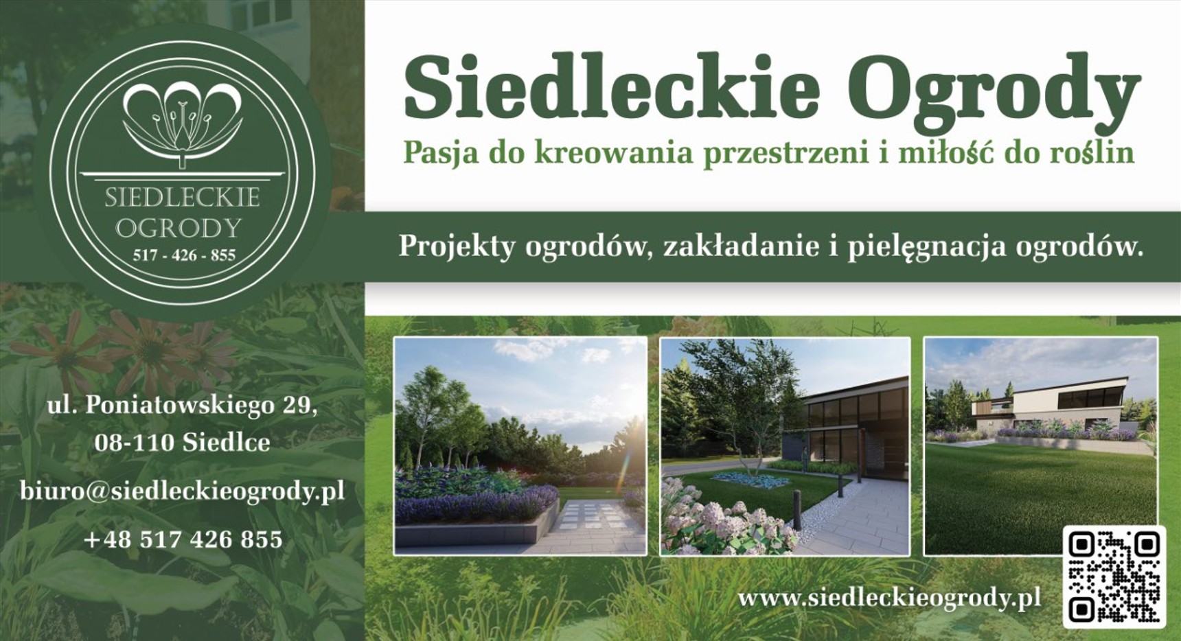 projektowanie ogrodów SIEDLCE